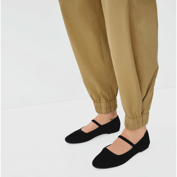 Everlane Womens The Easy Jogger Pants XXS Snap Cuff Golden Oak Tan NWT - Picture 4 of 11
